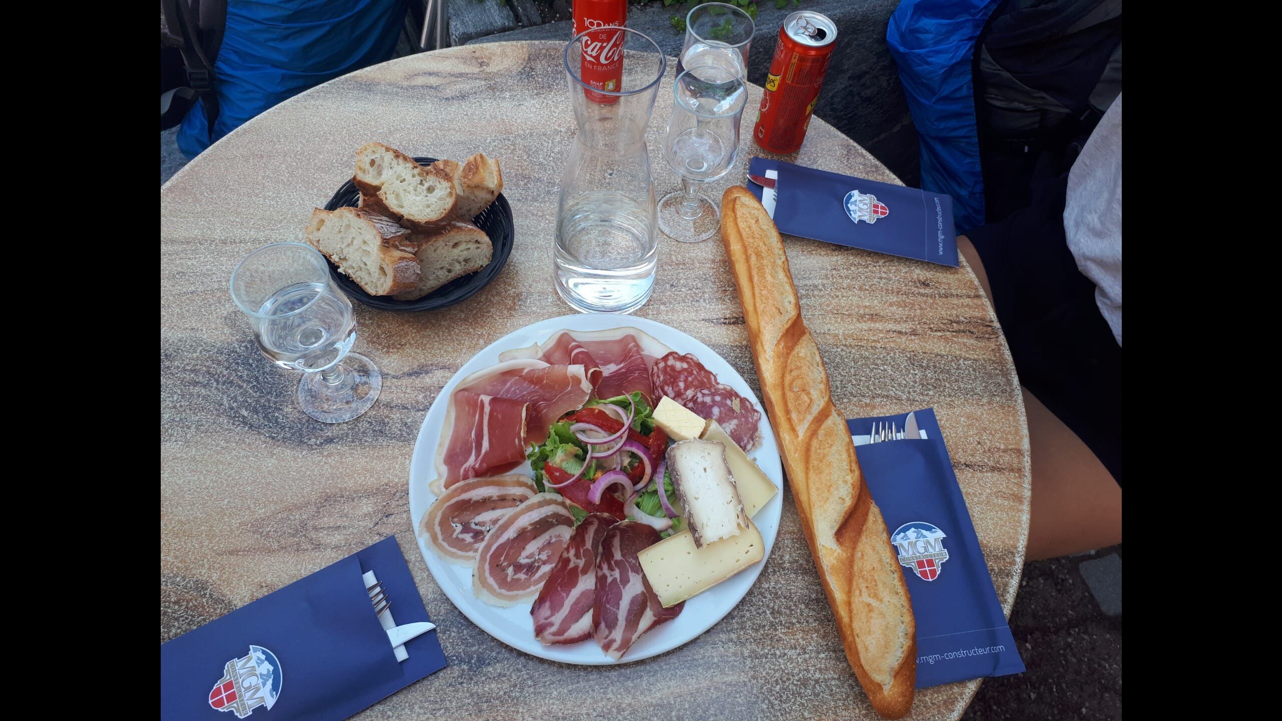 Lunch in Val Cenis