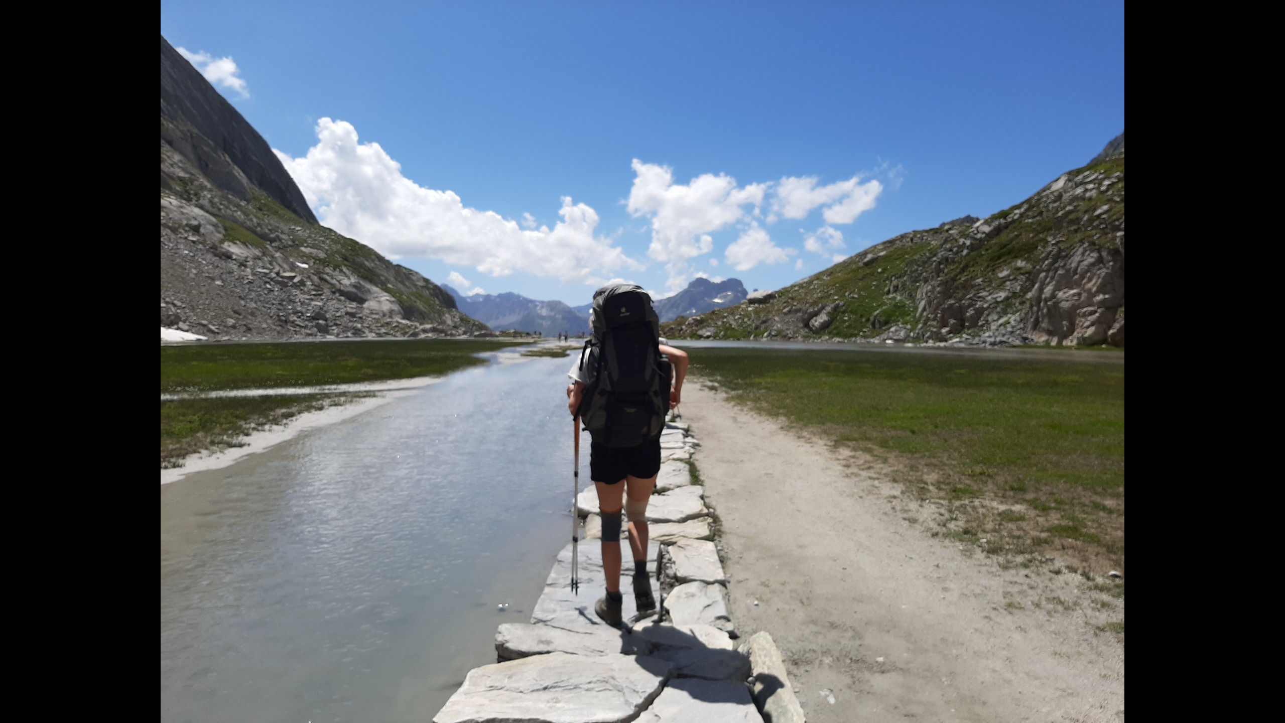 Wandelen door lac des vaches